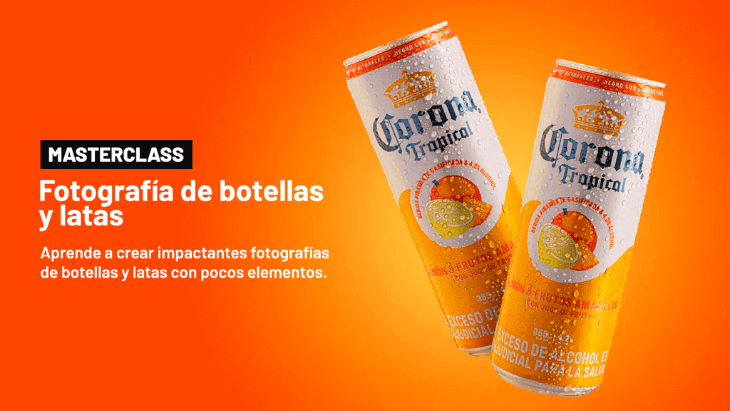 Fotografía de botellas